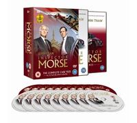 Inspector Morse Classic ITV TV Detective Series Complete Collection: Season 1, 2, 3, 4, 5, 6, 7, 8, 9, 10, 11 and 12 Extras (18 Discs) Boxset