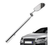 Inspektionsspiegel - Teleskopgriff - Teleskop-Inspektionsspiegel - langlebiger Edelstahlspiegel mit schwenkbarem Kopf zur Sichtkontrolle in Bereichen | ideal für Kfz Wartung Innenausbau