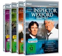 Inspektor Wexford ermittelt Set Staffel 1-4 auf DVD zzgl. Bonusfilm - The Ruth Rendell Mysteries eine britische Whodunit TV-Krimiserie