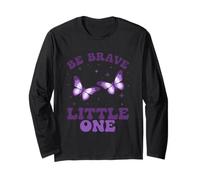 Inspira a Be Brave Little One Butterfly Manga Larga