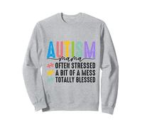 Inspiración de piezas de rompecabezas para concienciar sobre el autismo de Austin Mama Sudadera
