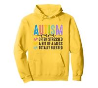 Inspiración de piezas de rompecabezas para concienciar sobre el autismo de Austin Mama Sudadera con Capucha