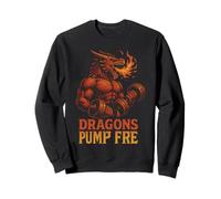 Inspiración para Entrenar Dragons Pump Fire Fierce Sudadera