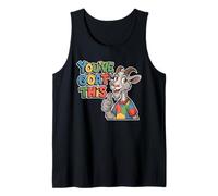 Inspirador motivacional que tienes cabra esta divertida cabra de juego de palabras Camiseta sin Mangas