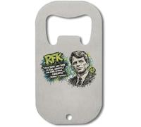Inspirador Robert F Kennedy - Abrebotellas de acero inoxidable, color plateado