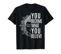 Inspiradora Ley de Atracción Cita Buda Espiritual Zen Camiseta