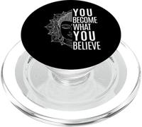 Inspiradora Ley de Atracción Cita Buda Espiritual Zen PopSockets PopGrip para MagSafe