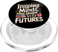 Inspirar Mentes Forman Futuros Maestro PopSockets PopGrip para MagSafe