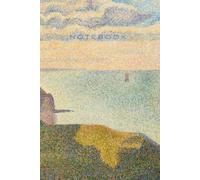 Inspiration by Great Masters - Georges Seurat Notebook: Seascape at Port-en-Bessin, Normandy (1888): Daily Planner · Goals, To-Dos & Notes · 6×9 inch (A5) · 64 Pages