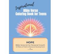 Inspirational Bible Verse Coloring Book for Teens: Hope • Bible Verse Art for Personal Growth - 12 Pillars of Faith & Personal Development: A ... in hope, confidence, and spiritual strength