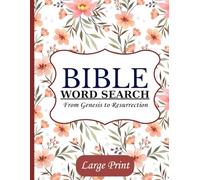 Inspirational Bible Word Search: 50 Large Print Puzzles for Seniors Featuring KJV Verses