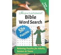 Inspirational Bible Word Search Book: Word Searches with Easy to Read Print about the Bible, Family, Faith and More | 6x9 inches, 110 pages | 50+ ... | Gift for Vacations and Leisure Time