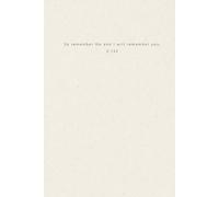 Inspirational Gifts for Muslim Women Friend Teacher Co-worker Teen: Titled "So remember Me and I will remember you" 2:152 Quran Verse, Minimalist ... Pages w/Quote from Quran on each page, 6"x9"