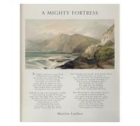 Inspirational Hymn Music Sheet Wall Art, Faith Inspired Nature Landscape Canvas Print for Christian Home Office Decor, Oak Tree Design(Unframed,08x12inch(20x30cm))