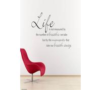 Inspirational Journal: Life Is Not Measured By The Number of Breaths We Take