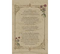 Inspirational Notebook: LDS Young Women’s Theme | Beautiful Elegant Border with Flowers | Cream, pink | 100 pages college ruled | 6 X 9 | For teens, adults, children