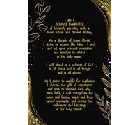 Inspirational Notebook: LDS Young Women’s Theme | Classy Swirls and Sparkles | Black and Gold | 100 pages college ruled | 6 X 9 | For teens, adults, children