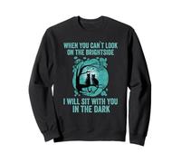 Inspirational Quote For Women and Cat Mom with Black Cats Sudadera