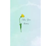 Inspirational Ruled Notebook - 150 Pages | 6" x 9" | “Follow Your Dreams”