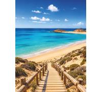 Inspirational Spain Beach Notebook for Travel Lovers, Positive Thinking, Personal Growth, Relaxation, Gratitude, Joy and Daily Notes: Let the Ocean Lead You to New Dreams.