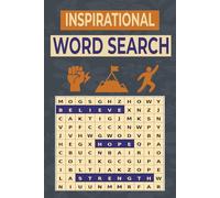 Inspirational Word Search: 55 large print puzzles with Uplifting words & Positive vibes to Relax, Practice Mindfulness and Boost Your Mood