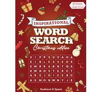 Inspirational Word Search: Christmas Edition in Large Print: A Reminder of the Love, Hope and Joy that Christmas brings