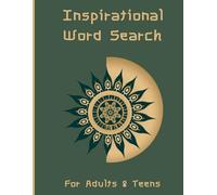 Inspirational Word Search for Adults & Teens: Relaxing Puzzles with Positive Words, Uplifting Quotes & Self-Care Bonuses | with Easy to Read Print | ... Gift for Free Times, Holidays and Vacations