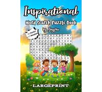 Inspirational Word Search Puzzle: 60 Large Print Puzzles | Fun Tool Trivia Warm-Up Pages | Colorable Doodle Margins | Travel-Friendly 6×9 | ... Puzzles (Large Print Word Workout Series)