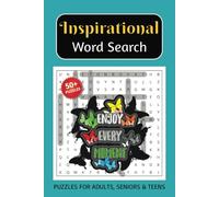 Inspirational Word Search Puzzle Book: Easy to Read Word Find about Encouragement, Motivation Positivity and More
