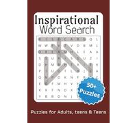 Inspirational Word Search Puzzle Book: Word Searches with Easy to Read Print about Inspiration, Uplifting, Excitement and More | 6x9 inches, 110 pages ... Gift for vacations, Holiday and Relaxation