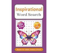 Inspirational Word Search Puzzle Book: Word Searches with Easy to Read Print about Inspirational, Motivational, Empowering Themes and More | 6x9 ... for Vacations, Holidays and Free Times