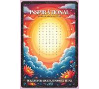 Inspirational Word Search Puzzles: Word Search Puzzles with Easy to Read about Positivity, Faith, Gratitude, and Kindness | 6x9 inches, 110 pages | 55 ... Anyone Who Loves Motivation and Mindfulness