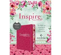 Inspire Bible NLT (Hardcover Leatherlike, Pink Peony, Filament Enabled): New Living Translation, Leatherlike, Pink Peony: the Bible for Coloring & Creative Journaling