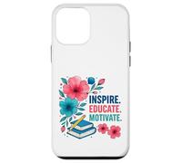 Inspire Educar Motivar a los maestros escolares a la vuelta a la escuela Carcasa para iPhone 12 mini