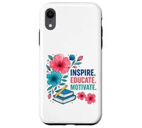 Inspire Educar Motivar a los maestros escolares a la vuelta a la escuela Carcasa para iPhone XR