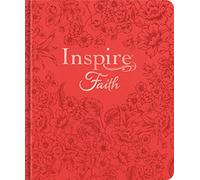 Inspire Faith Bible NLT (Hardcover Leatherlike, Coral Blooms, Filament Enabled): New Living Translation, Coral Blooms, Leatherlike, Filament Enabled: The Bible for Coloring & Creative Journaling