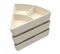 Inspire My Play - 3 Accesorios de Silicona para organizar y almacenar, Compatibles con PlayTray sensorial, Accesorios para Bandeja de Juego Tuff Tray, Actividad y Entretenimiento Infantil - Piedra