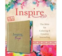 Inspire Prayer Bible NLT (Hardcover Leatherlike, Metallic Gold): The Bible for Coloring & Creative Journaling
