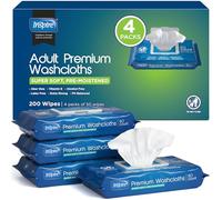 Inspire Toallitas húmedas para adultos, paños de lavado, toallitas para adultos para incontinencia y limpieza para ancianos, 8 x 12 pulgadas (200 unidades)