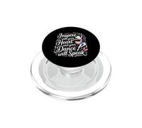 Inspire with Your Heart and Your Dance Will Speak PopSockets PopGrip para MagSafe