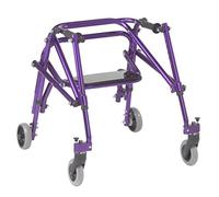 Inspired by Drive Nimbo 2G - Andador ligero con asiento, morado mago, pequeño