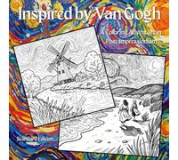 Inspired by Van Gogh: A Coloring Adventure in Post-Impressionism (Standard Edition)