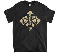 Inspired by Warren Zevon T Shirt - Excitable Boy Mono Print 70'S Rock_011 Black