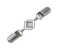 Inspired Cats Eye Stone Clip Clip Cardigan Clip para Mujer Elegante Kirsite Percha y Fijación de Cintura Suéter Tradicional, Einheitsgröße, como se describe