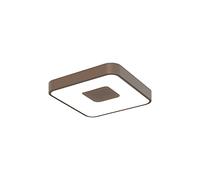 Inspired Mantra Fusion Coin Coin Square Plafón 56W LED con control remoto 2700K-5000K, 2500lm, dorado, 3 años de garantía
