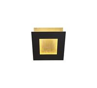 Inspired Mantra Fusion Dalia Aplique Dalia 14cm, LED 12W, 3000K, 840lm, Oro/Negro, 3 años de Garantía