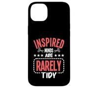 Inspired Minds Are Rarely Tidy Scrapbook Carcasa para iPhone 14 Plus