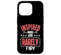 Inspired Minds Are Rarely Tidy Scrapbook Carcasa para iPhone 16 Pro