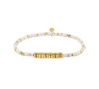 Inspired Voices Pulseras de cuentas para mujer, pulsera de mejor amiga, pulsera de hermana y más, pulseras elásticas para mujer con cuentas, cristal