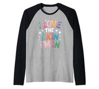 Inspiring I Love The Skin I'm In Teacher Awareness Mujeres Hombres Camiseta Manga Raglan